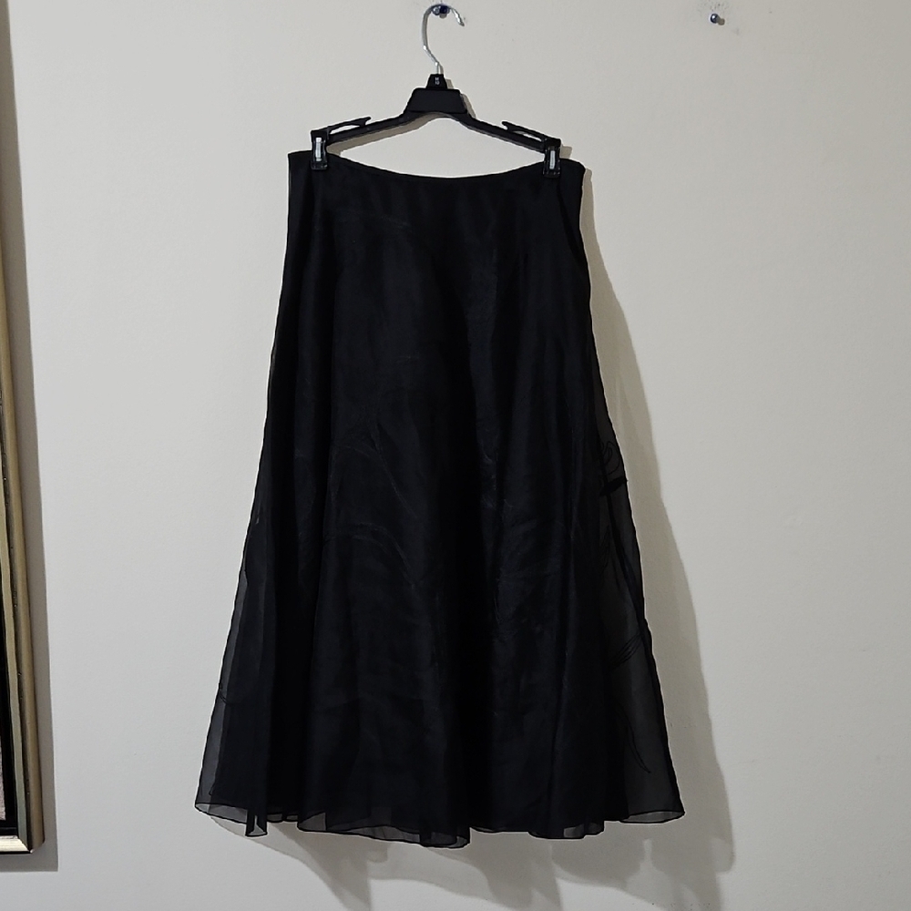 Ellen Tracy Chiffon Ballgown Skirt